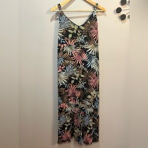 Women’s HURLEY Summer Palm Printed Sleeveless Maxi Dress